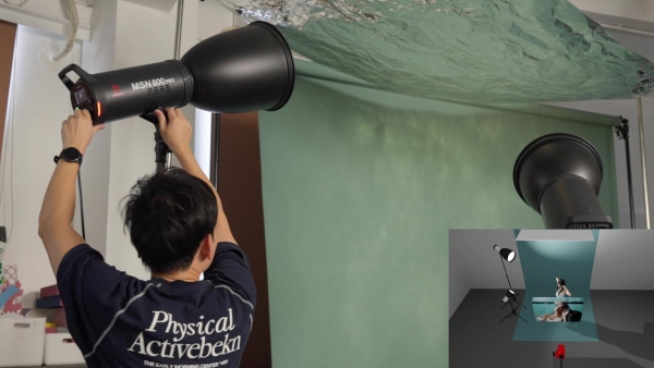 不用下水也能拍出深海人像！教你多灯打造耶稣光深海效果 