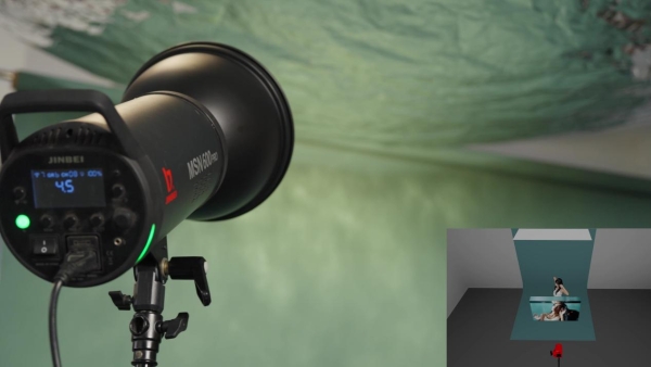 不用下水也能拍出深海人像！教你多灯打造耶稣光深海效果 