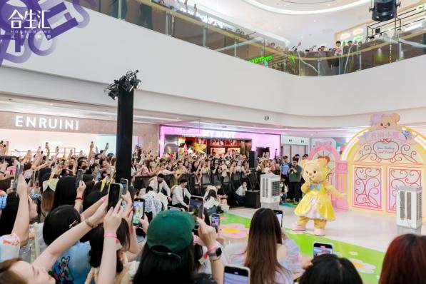 北京朝阳合生汇：8年高增，北京首店首发第一现场——客流销售双指标，强势增长 