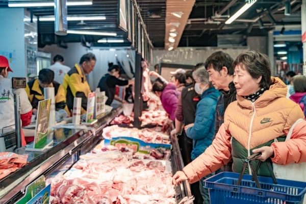 苏果超市0001号汉中西路店焕新开业 生鲜升级点亮社区烟火气