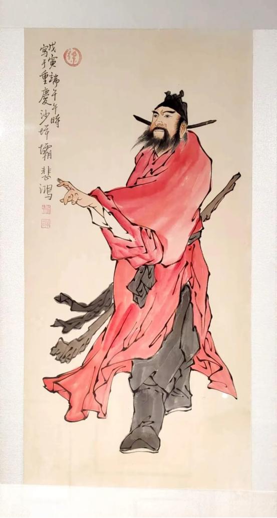 笔墨为旗铸精魂：徐悲鸿笔下的民族精神密码 