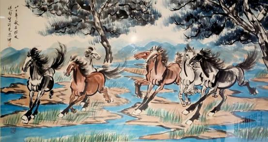 笔墨为旗铸精魂：徐悲鸿笔下的民族精神密码 