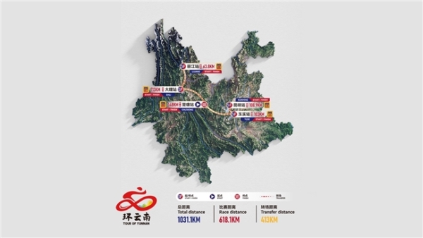 2025年中国公路自行车职业联赛暨环云南公路自行车赛将于12月6日-14日举行