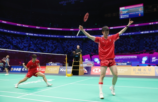 世界羽联总决赛圆满落幕，“补水伙伴”东鹏补水啦活力同行 