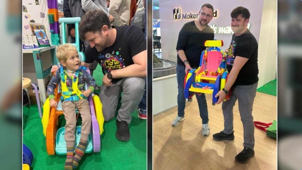 拓竹助力开源幼儿行动训练器，帮助残障儿童迈出独立第一步 