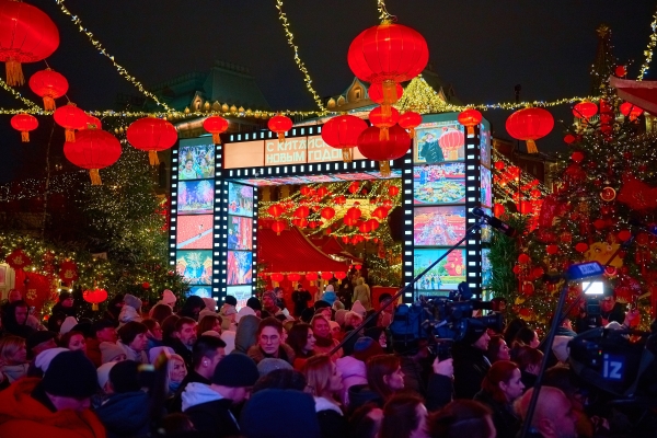 莫斯科将以盛大活动迎接中国新年，惊喜呈现给市民与游客 