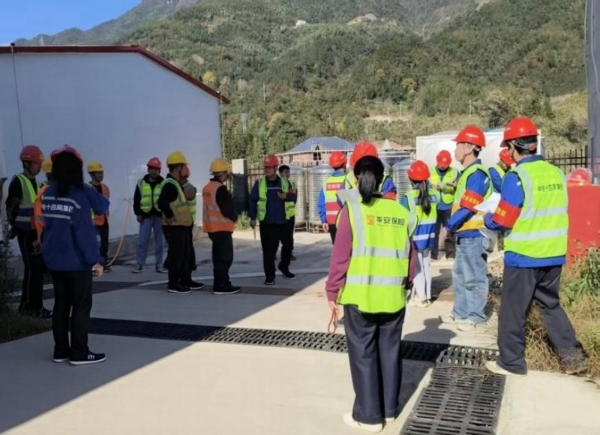 华安保险湖南分公司深入中铁十四局项目开展事故预防服务——推动安责险从“事后理赔”向“事前防控”转型 