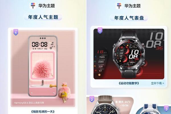 “多巴胺穿搭已就位！这些上榜的华为年度主题，你用过几个？