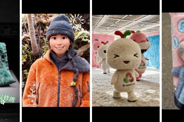 被抖音商城的 “毛茸茸” 拿捏了！万物皆可 “长毛”，承包年轻人的冬日治愈感 