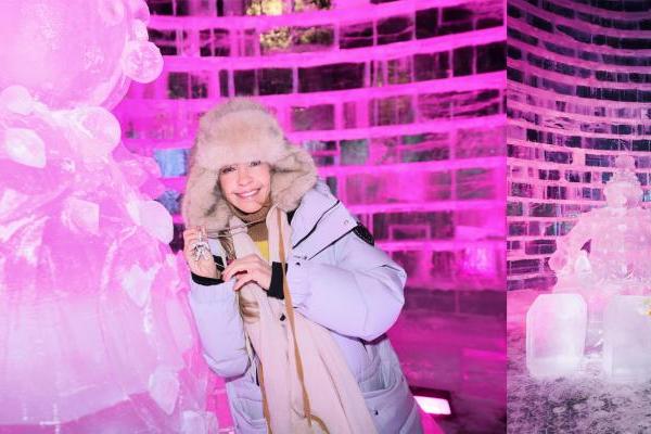 Chopard萧邦冰雕艺术装置亮相哈尔滨“冰雪大世界” 臻美珠宝化作冰雕艺术，丰沛情感点亮璀璨冰城 