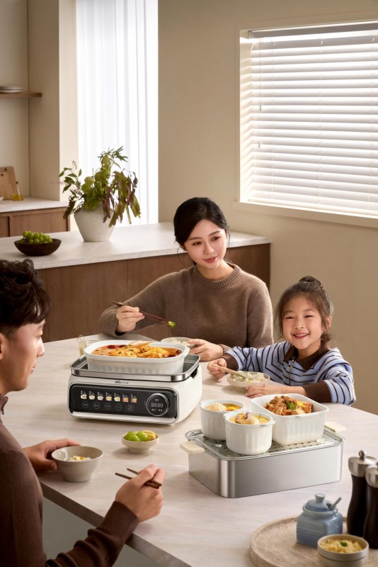 效率健康全都要！小熊小食光电蒸锅上新，满足全家人饮食需求 