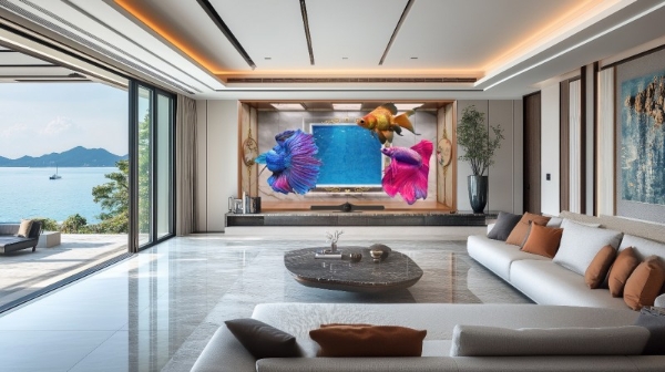 135英寸以上Micro LED家庭巨幕墙将打开中国LED显示产业的新蓝海 