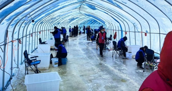 冰超燃动乌苏里 龙马精神暖寒冬 2025-2026虎林国际冰钓邀请赛破冰开赛 