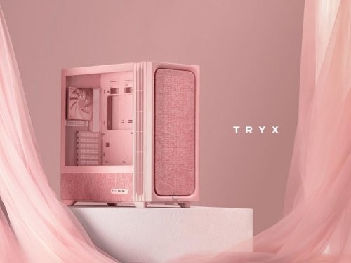  TRYX创氪星系——“点亮生活的多巴胺” FLOVA繁花机箱粉色1月13日浪漫上市 