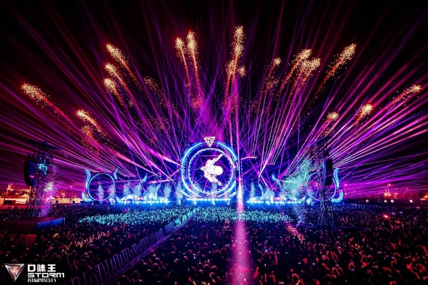 2025口味王风暴电音节圆满落幕，声光电燃炸广州南沙