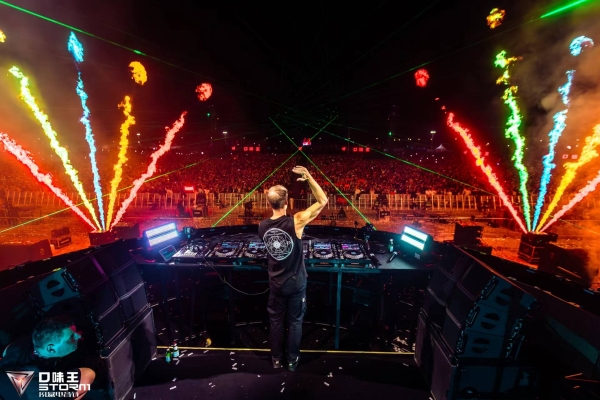 2025口味王风暴电音节圆满落幕，声光电燃炸广州南沙