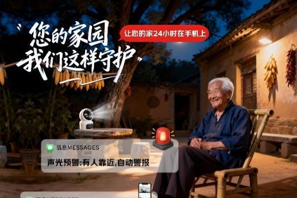 科技温暖乡村 京东3C数码安防设备助力“云上陪伴”留守老人 