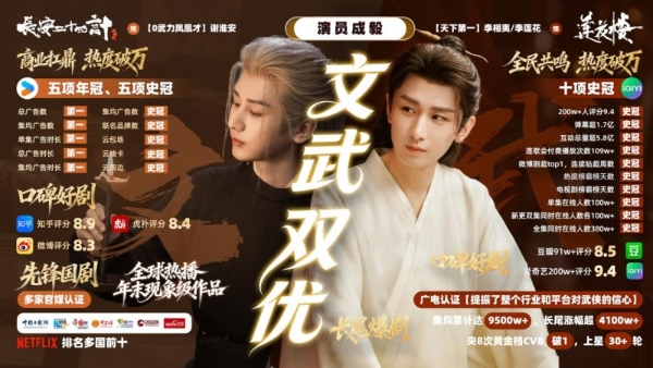 品质变现教科书，成毅《长安二十四计》招商神话刷屏 