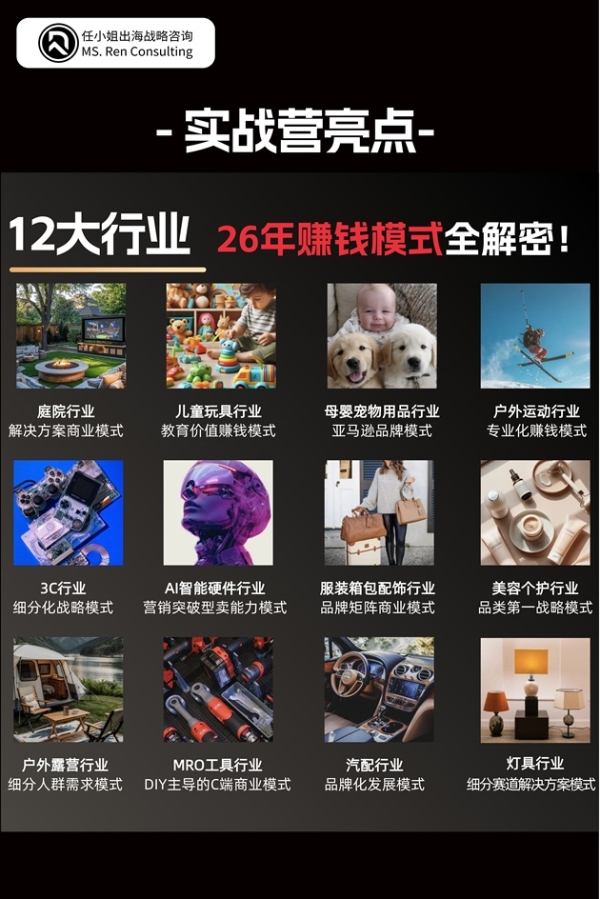 任小姐出海战略咨询｜《跨境电商老板年终赚钱大课》7期圆满收官，350余家跨境企业共谋2026增长 