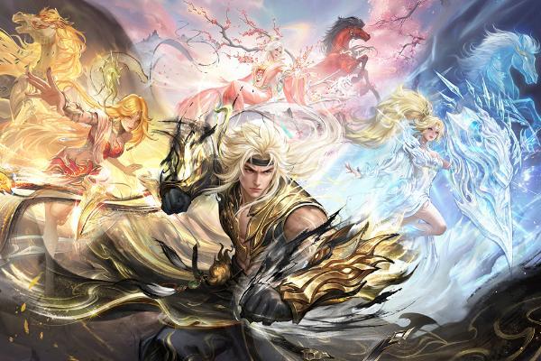 经典IP《魔域》联动丝路明珠，以数字水墨再造“天马”神韵 