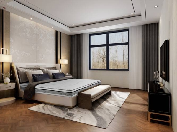 从芯到表的全面呵护：康姿百德清雅款磁性床垫打造健康舒适的休憩之所 