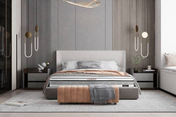 从芯到表的全面呵护：康姿百德清雅款磁性床垫打造健康舒适的休憩之所 