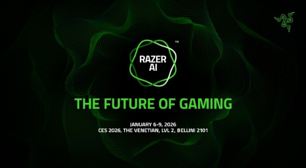 RAZER在CES 2026 重磅发布 AI 游戏生态系统与新一代前沿科技 