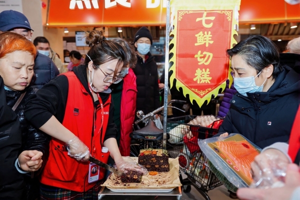 开业即限流！京东七鲜24小时鲜品、自有品牌礼盒“引爆”年货市场 