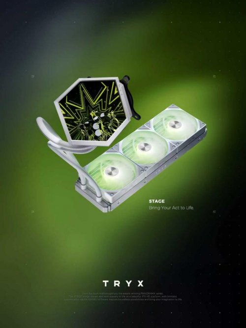 硬核科技与光影艺术的交融： 创氪星系STAGE影域 舞台式水冷震撼发售 