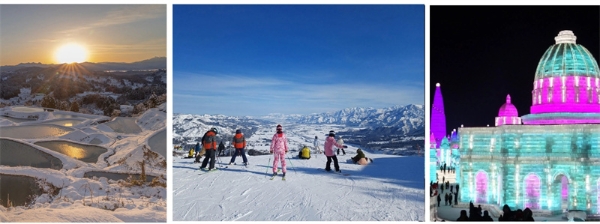 穿行冬日雪境花王伴你温暖启程 