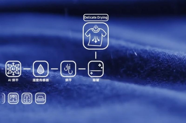 暖冬焕新 三星AI神 黑钻衣物护理机一键开启省心精致日常 