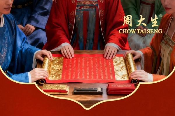 周大生珠宝幸福花嫁系列焕新婚嫁珠宝风尚，共迎锦绣新春 