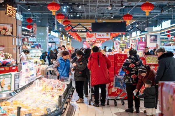 苏果超市春节不打烊 护航新春烟火气 