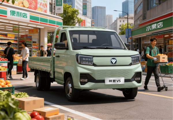 快充重构效率 场景定义价值：祥菱V5新能源版重塑微卡效率新标准 