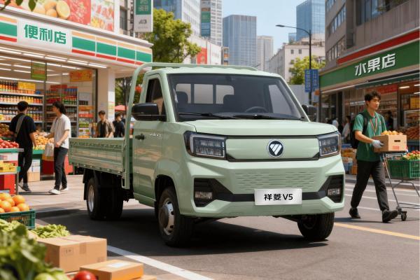 快充重构效率 场景定义价值：祥菱V5新能源版重塑微卡效率新标准 