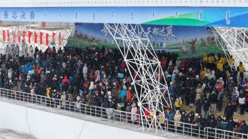 马年驭雪奔腾 文旅融合焕彩 锡林郭勒冬季蒙古马超级联赛总决赛开赛 