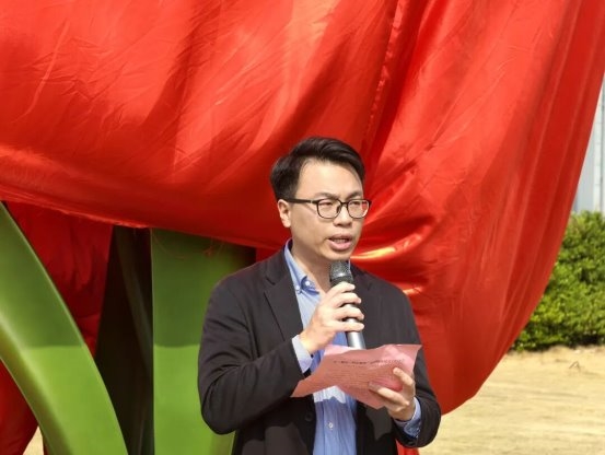 千年花乡 钢艺筑美｜法迪奥《蝶韵·钢艺雕塑》捐赠揭幕仪式圆满落幕！ 