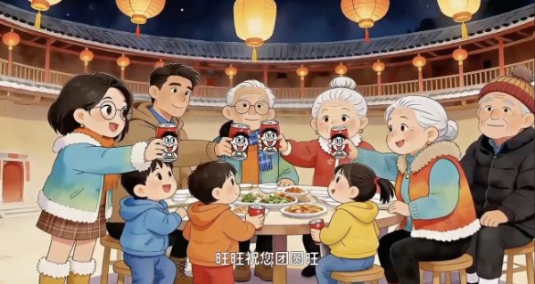 中式年味的正确打开方式！旺旺新春贺岁片诠释“送旺=送心意” 