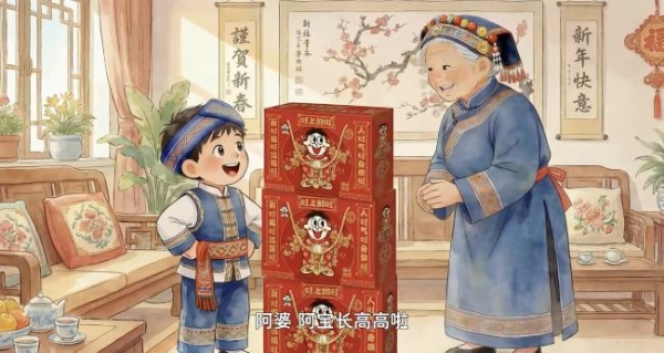 中式年味的正确打开方式！旺旺新春贺岁片诠释“送旺=送心意” 