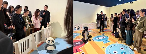 硅基伙伴闹新春！杭州机器人梦工厂成春节顶流打卡地 