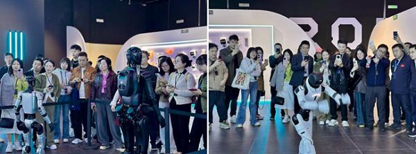 硅基伙伴闹新春！杭州机器人梦工厂成春节顶流打卡地 