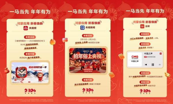 年味儿已装进鸿蒙手机！数千款鸿蒙应用新春焕新，用它全搞定 