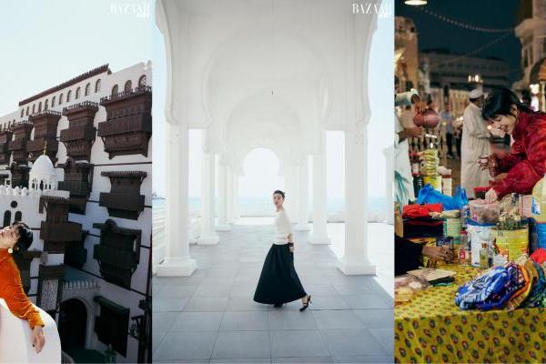 跟着郭采洁去沙特旅行！来华为浏览器遇见心动目的地 