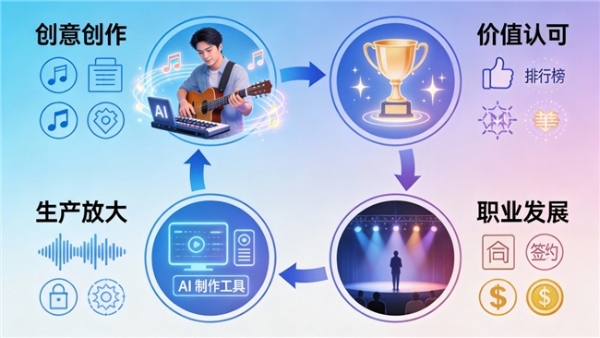 AI音乐迈入“人机共创”时代 AI音乐产业化元年来了 