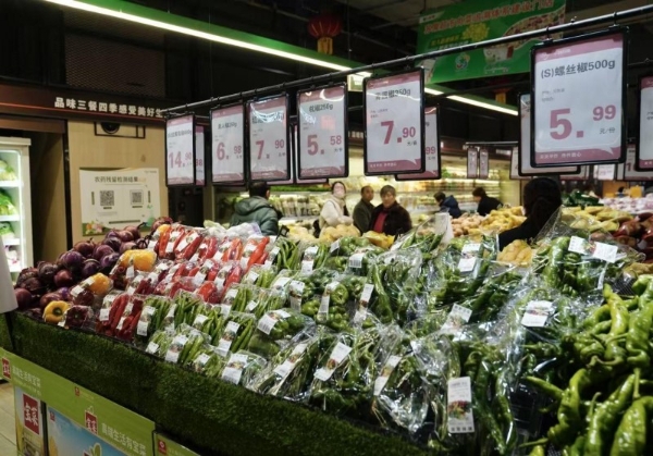 苏果超市头茬春菜已上市 日配鲜达护航春节餐桌 