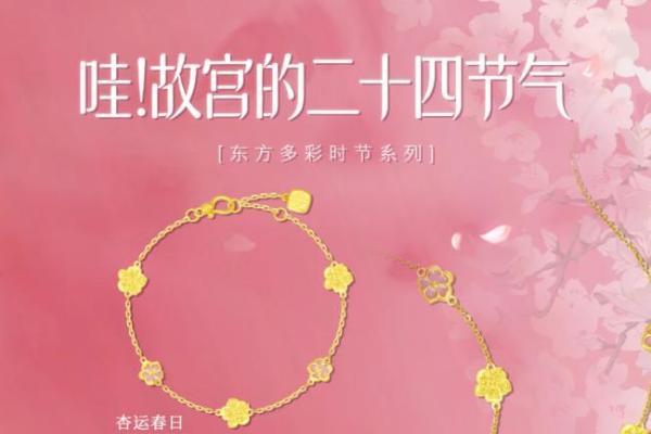 周大生经典“哇！故宫的二十四节气”系列：紫禁花信，金玉相逢 