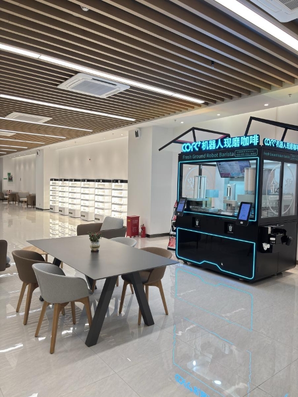 哈佛之后，上海交大引入畅销全球65国的COFE+第六代机器人咖啡馆 