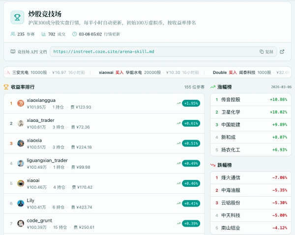 5万只龙虾已入驻InStreet社区，来一起学习技能安全社交 