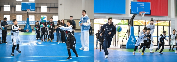 “投入新可能”公益球场在诸暨海亮融爱园正式启用