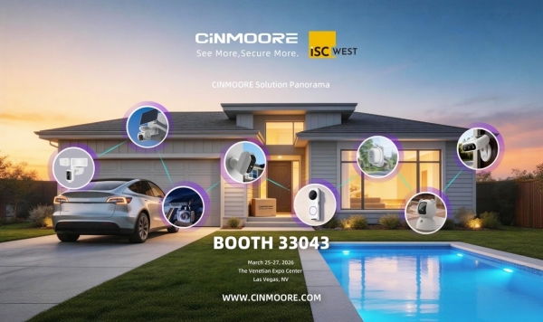 亮相全球！CINMOORE携全景生态布局，站上全球安防专业舞台ISC West 2026 